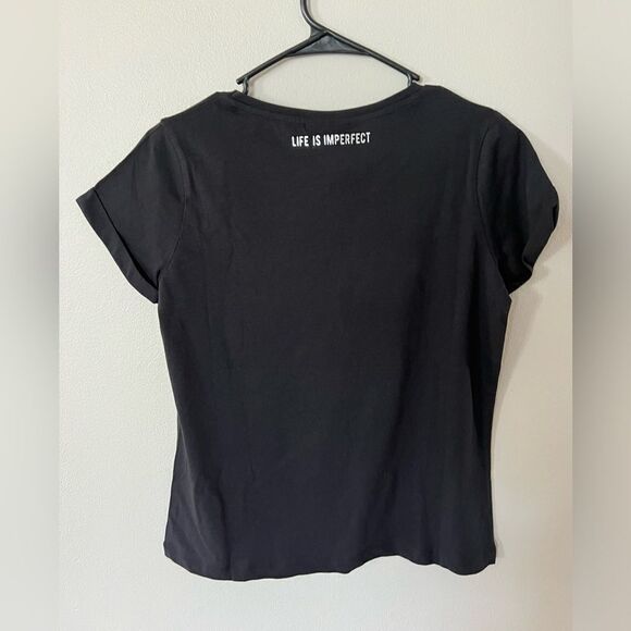 !M?ERFECT Los Angeles Women’s Black T-Shirt - Picture 5 of 9